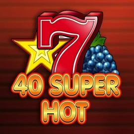 40 Super Hot logo by Amusnet Interactive at HiddenJack Casino