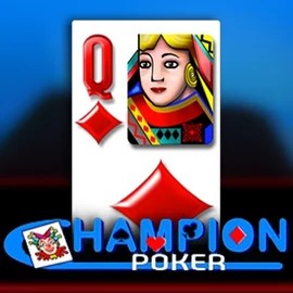 Champion Poker slot icon by Spin2Win, available at HiddenJack Casino