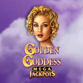 Jackpots logo of Golden Goddess Megajackpots from IGT at HiddenJack Casino