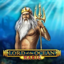 Lord Of The Ocean Magic logo by Novomatic at HiddenJack Casino