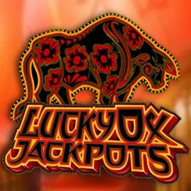 Lucky Ox Jackpots casino game by Rival – featured logo at HiddenJack Casino