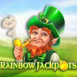 Rainbow Jackpots game by Red Tiger Gaming – logo hosted on HiddenJack Casino