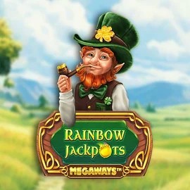Try Rainbow Jackpots Megaways slot by Red Tiger Gaming on hiddensjack.com – logo image
