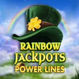 Try Rainbow Jackpots Power Lines slot by Red Tiger Gaming on hiddensjack.com – logo image
