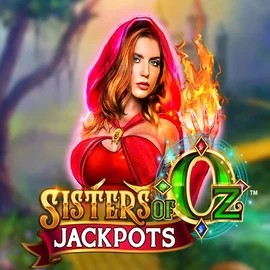Sisters Of Oz Jackpots logo by Triple Edge Studios at HiddenJack Casino